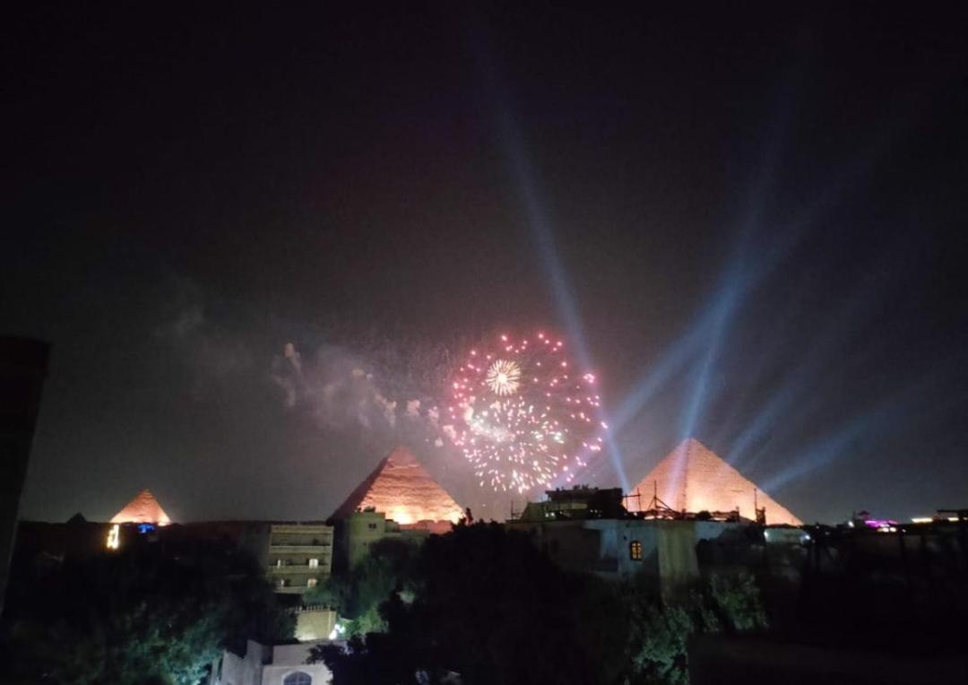 Andy Guest House Pyramids View Kafret el-Gabal Exterior foto